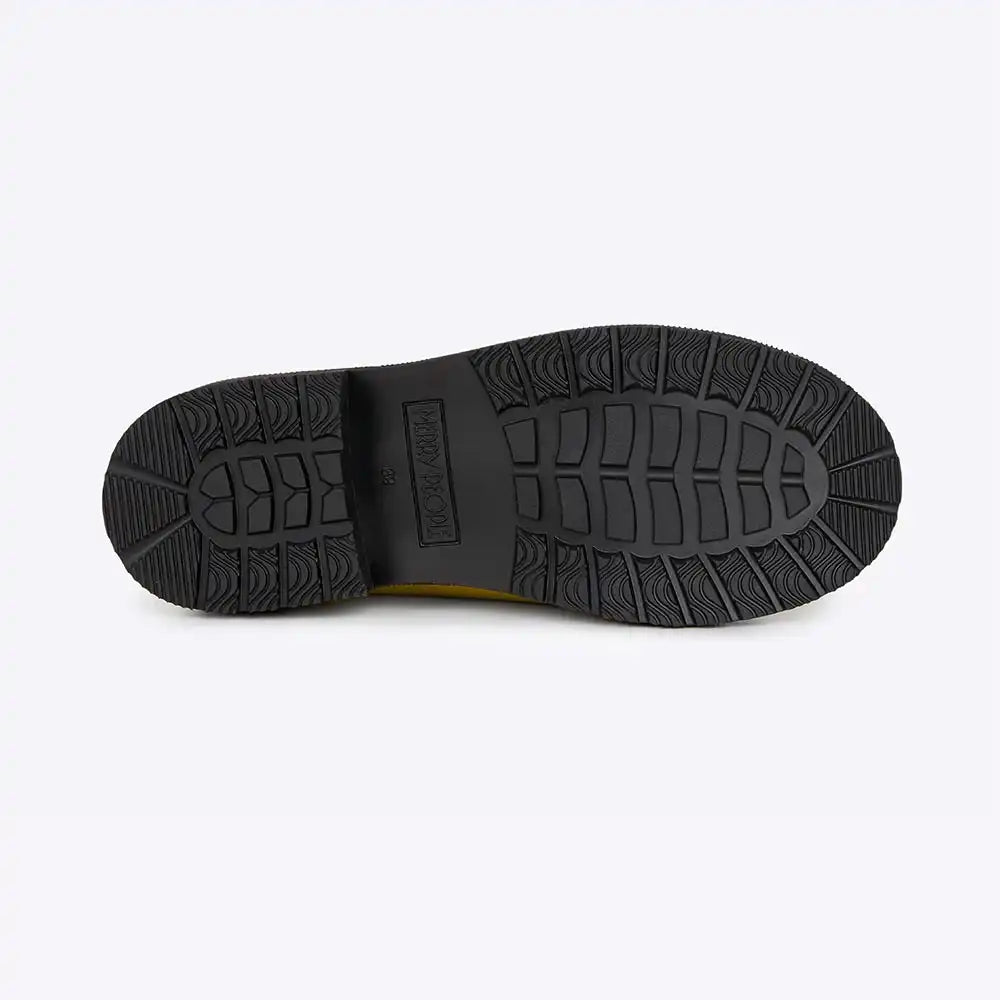 Bobbi Rain Boot // Mustard Yellow & Black